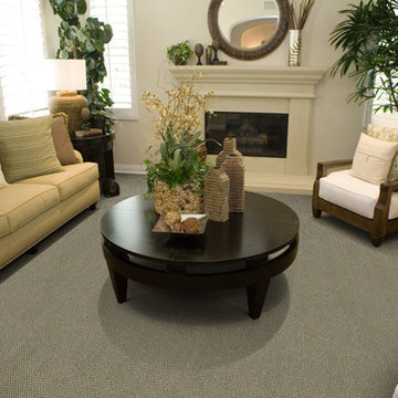 Grey carpet
