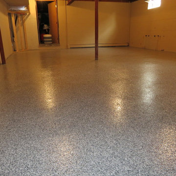 Basement Floor Refinishing Project