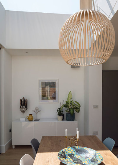 Contemporary Dining Room by Campbell Cadey