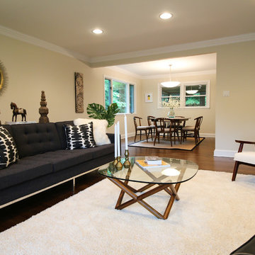 Staged split level sells over list price