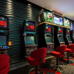 3D wall panels at Dan Murphy's Oxley Tavern - Rumpus Room & Bar Decor