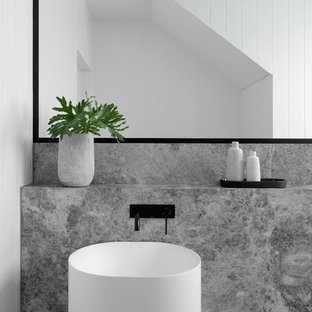 75 Most Popular Australia Powder Room With Marble