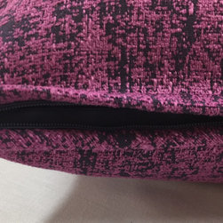 Conventional Zipper Closure Detail with Self Welt - Decorative Pillows