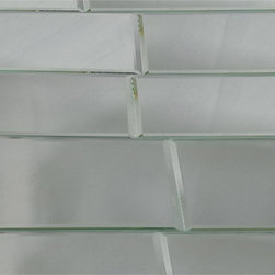 Reflections Glass Mirror Beveled Back Splash Wall Tile - Anaheim, CA - Wall And Floor Tile