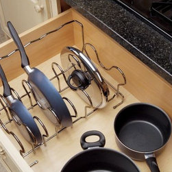 17 1/2" Cookware Organizer Drop-In - Kitchen Drawer Organizers