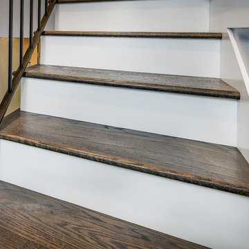 East Portland stair hallway remodel