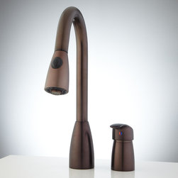 Lennox Single-Lever Pull-Down Kitchen Faucet - Kitchen Faucets