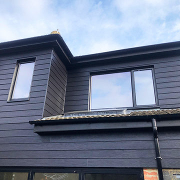 James Hardie cladding installation in Wanstead, East London
