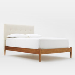 Mid-Century Button-Tufted Bed - Products