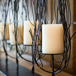 Transitional Comfort - Candleholders