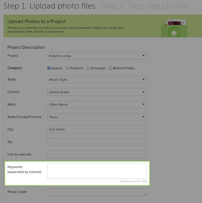 Pro Corner: Add Keywords to Your Photos