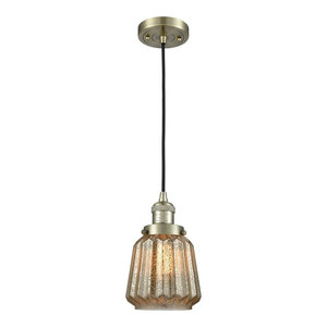 Innovations 201C-PC-G41-LED 1 Light Vintage Dimmable LED Mini Pendant Polished Chrome