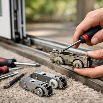 rollers replacement on sliding door
