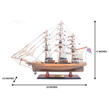 Cutty Sark Small Museum-quality Fully Assembled Wooden Model Ship