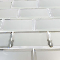 Reflections Glass Mirror Beveled Back Splash Wall Tile - Anaheim, CA - Wall And Floor Tile