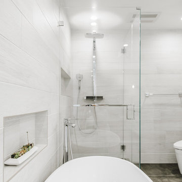 Master Bathroom Remodel In Beverly Glen