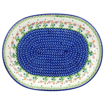 Polmedia Polish Pottery 14" Stoneware Platter