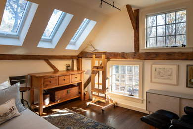Mountain style home office photo in Bridgeport