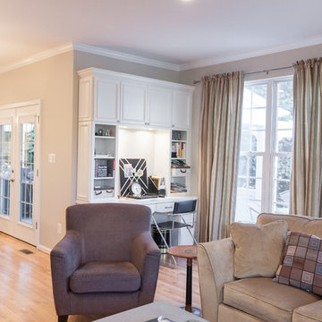 Leesburg Kitchen, Family Room, Deck