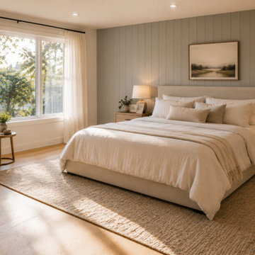 Scandinavian-Inspired Living Room & Bedroom Concept | Modern Interior Design Ide