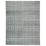 Jaipur Living - Jaipur Living Abelle Hand-Knotted Medallion Teal/ Light Gray Area Rug 12'X15' - The captivating Reign collection introduces detail-rich design and inviting carved pile to contemporary and traditional homes alike. The hand-knotted Abelle rug showcases an intricate, vintage medallion motif. Grounded by a light gray and ivory blend, the textured, heathered teal pattern makes a stunning statement on this wool rug.