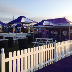 Customer Photo: Promotional Logo Market Umbrella - Outdoor Umbrellas