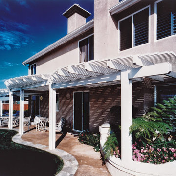 Custom Lattice Patio Cover