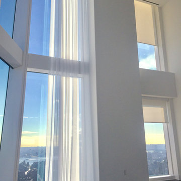 Madison Square Park Tower- Roller Shades and Draperies