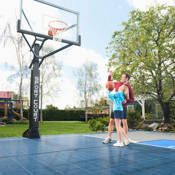 Backyard Basketball Court