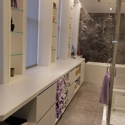 bathroom renovation by A101 construction - Bathroom Cabinets