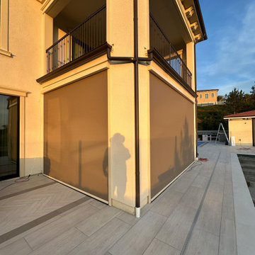California Room Motorized Power Screens Yorba Linda, California