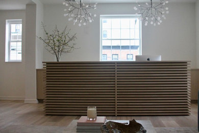 Entryway - contemporary entryway idea in New York