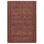 Jaipur Living - Jairus Oriental Red/ Black Area Rug 10'X14' - Intricate designs and fresh colorways define the updated traditional style of the Solene collection. The Jairus design features a detailed, scrolling pattern in rich hues of red, black, yellow, pink, cream, and brown. This inviting area rug incorporates cream fringe for an authentic feel. The polyester fibers easily withstand high traffic areas, kids, and pets while maintaining style and a soft hand.