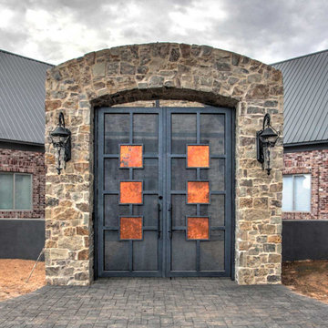 Copper Triple Plate Iron Gate