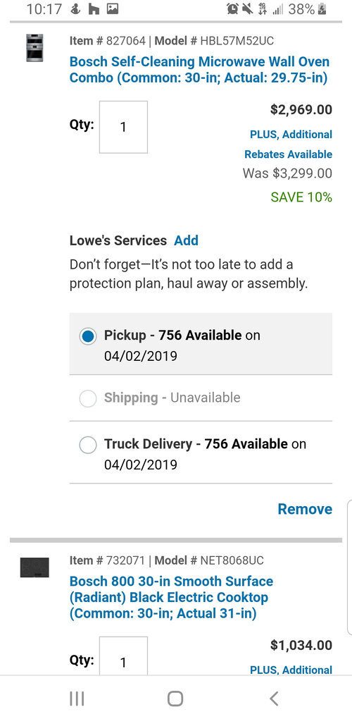 Bosh or Samsung appliances? induction or regular electric cooktops?