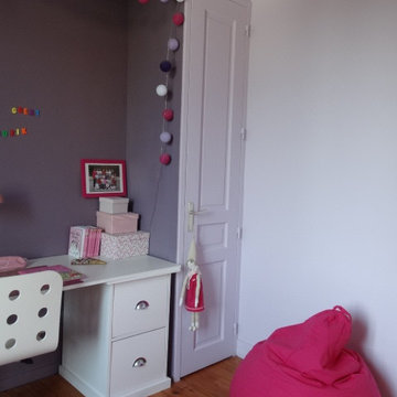 Aménagement et décoration d'une chambre de jeune fille