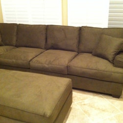 "Natalie" (as a Pillowback) - Sectional Sofas