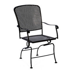 Woodard Fullerton Coil Spring Chair - Outdoor Dining Chairs