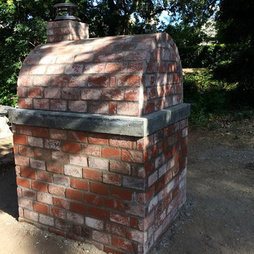 The Green Family Wood Fired Pizza Oven in California