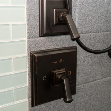 Bestbath commercial shower composite shower faux tile shower