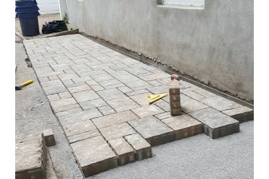 Pavé-uni, Paver Stones walkway