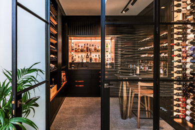 Design ideas for a wine cellar in Adelaide.