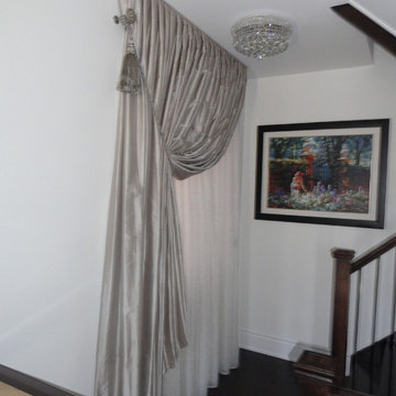 Upscale Toronto Residence - manufacture and install window treatments throughout