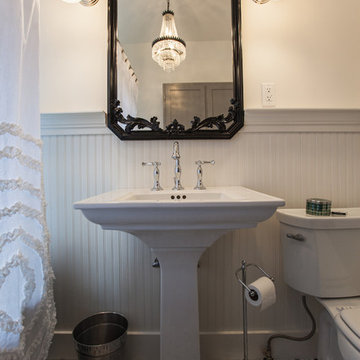 Vintage farmhouse bathroom revived