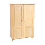 Шкаф для одежды из массива сосны, В120 см, Redmond LA REDOUTE INTERIEURS