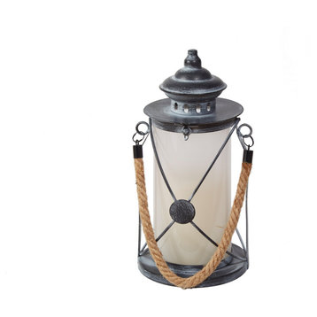 Walden Candle Lantern With Dancing LED Flame