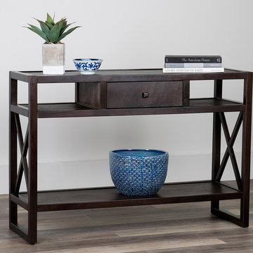 Gabriel Console With Storage, Espresso