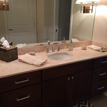 Terracotta vanity top