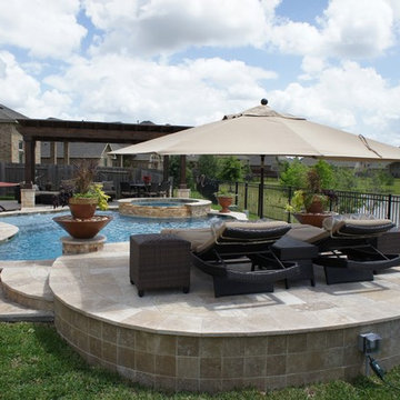 Travertine Beauty in Katy