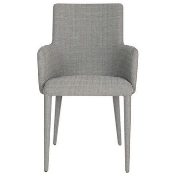 Amber Arm Chair Grey